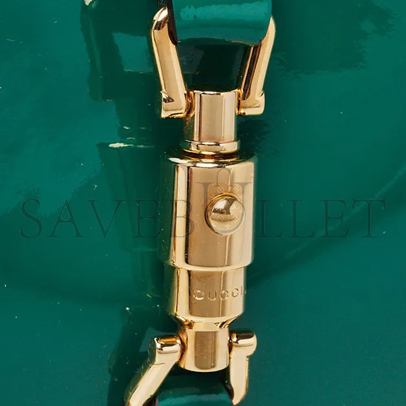 G*u*i jackie 1961 mini bag patent leather 605524 (19*13*3cm)